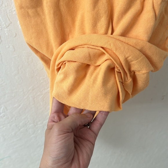 Frank & Eileen Orange Tee Lab Ultimate Asymmetrical Skirt 100% Cotton Lined XS - Picture 6 of 7